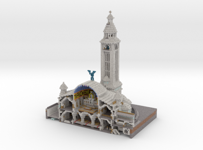 Cathedral 1 of 3 3d printed