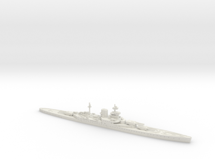 HMS Incomparable 1/1800 3d printed