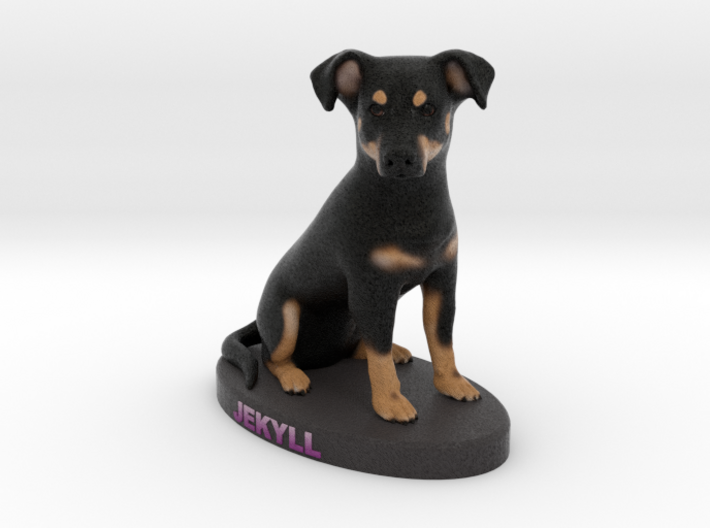 Custom Dog Figurine - Jekyll 3d printed