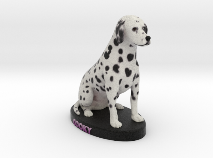 Custom Dog Figurine - Cooky 3d printed