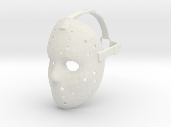 Jason Voorhees Mask W/ Strap 3d printed