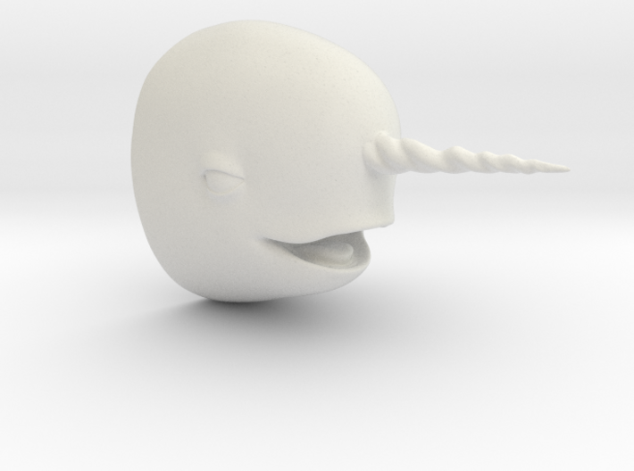 Narwhal 3d printed