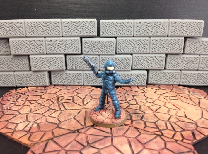 Dominion Enforcer (28mm/Heroic scale) 3d printed