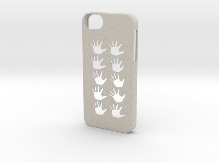 Iphone 5/5s hand case 3d printed