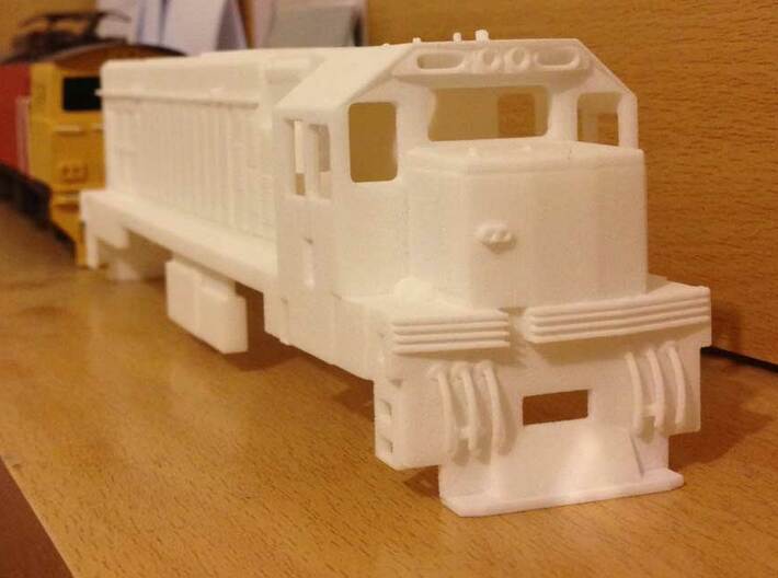 1:64 Scale New Zealand DC Class, Includes both ... 3d printed Printed in Stron &amp; Flexible