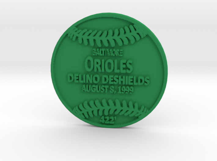 Delino Deshields 3d printed