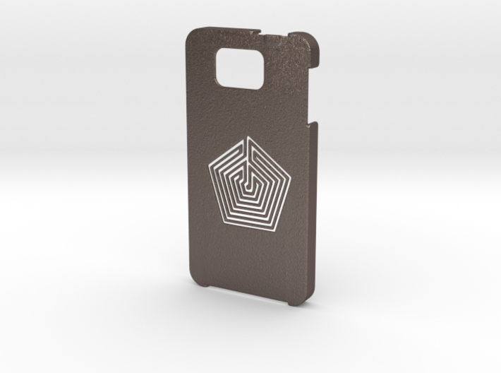 Samsung Galaxy Alpha Labyrinth case 3d printed