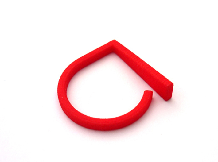 Adjustable ring. Basic model 9. 3d printed