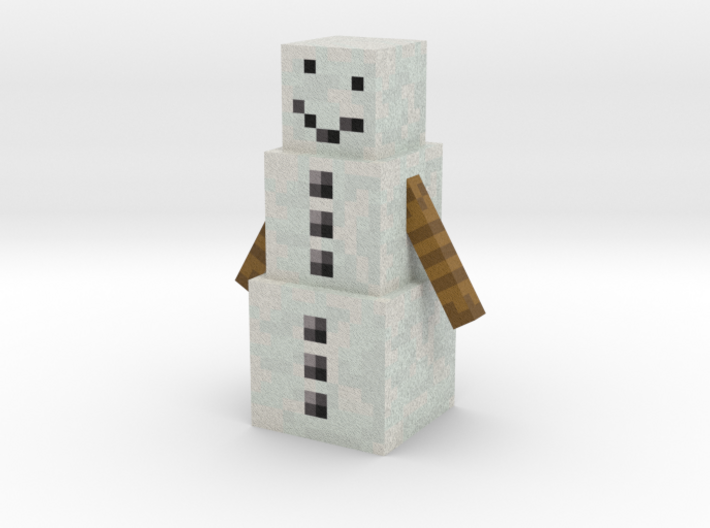 Snowman 3d printed