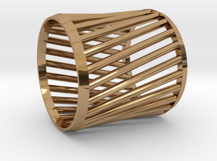 Napkin Ring Twist 3d printed