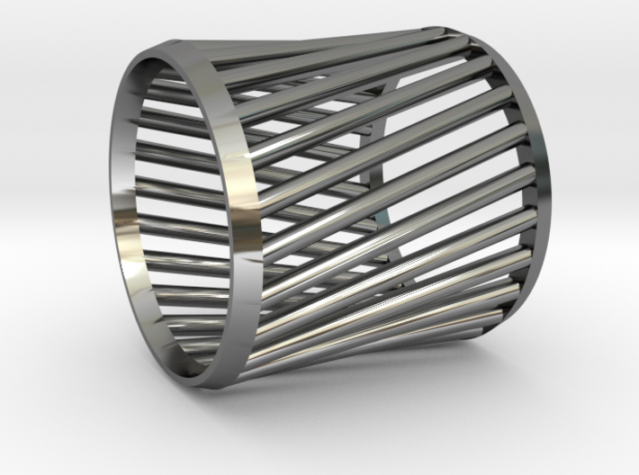 Napkin Ring Twist 3d printed