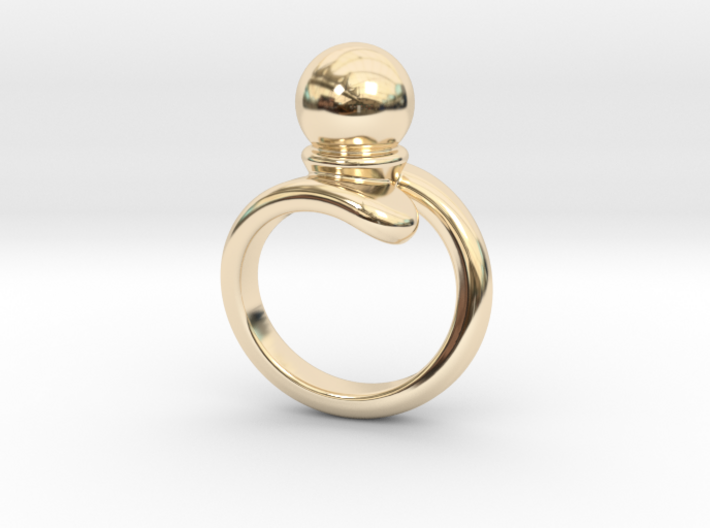 Fine Ring 19 - Italian Size 19 3d printed