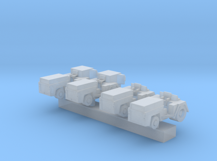 1:350 Scale MD-1 Aircraft Carrier Tow Tractors (4x 3d printed