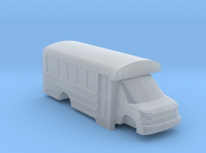 n scale thomas minotour chevy express school bus 3d printed