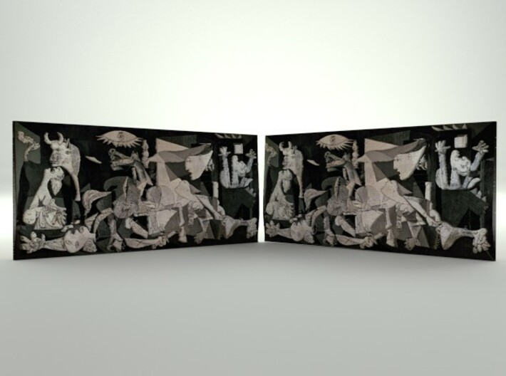 Guernica (Picasso) 3d printed
