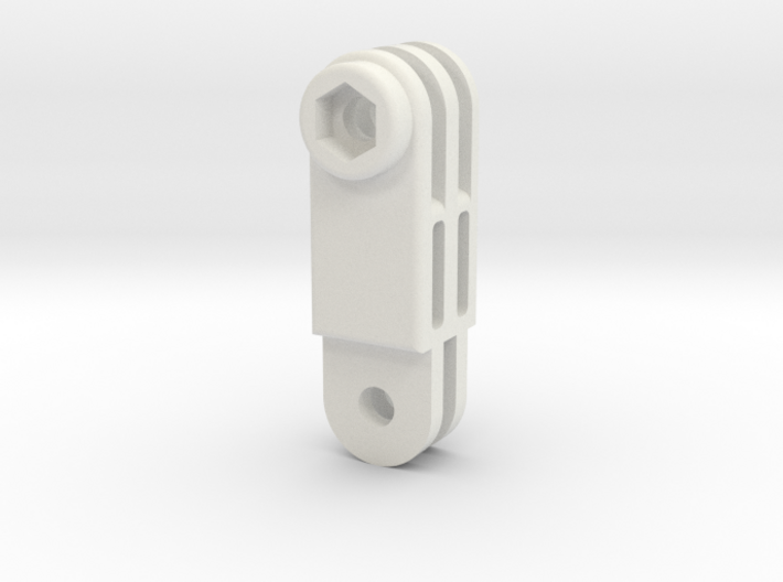 GoPro simple connector straight M 3d printed 