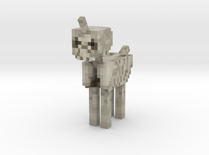 Skeleton Pony 3d printed