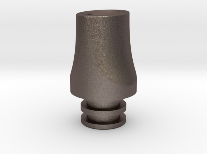 Whistle Driptip: Stainless Steel 3d printed 