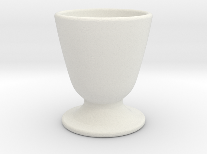 Test upload Basic-eggcup 3d printed