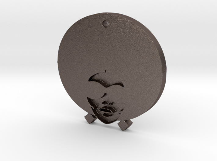 Funky Afro Girl 3d printed