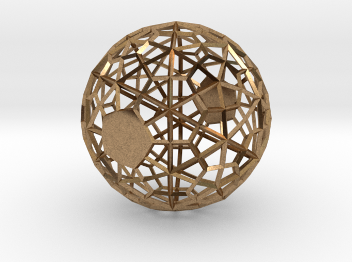 Wireframe Sphere 3d printed