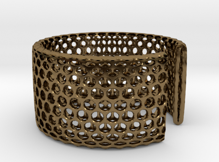Geotombik Bracelet / Cuff 3d printed