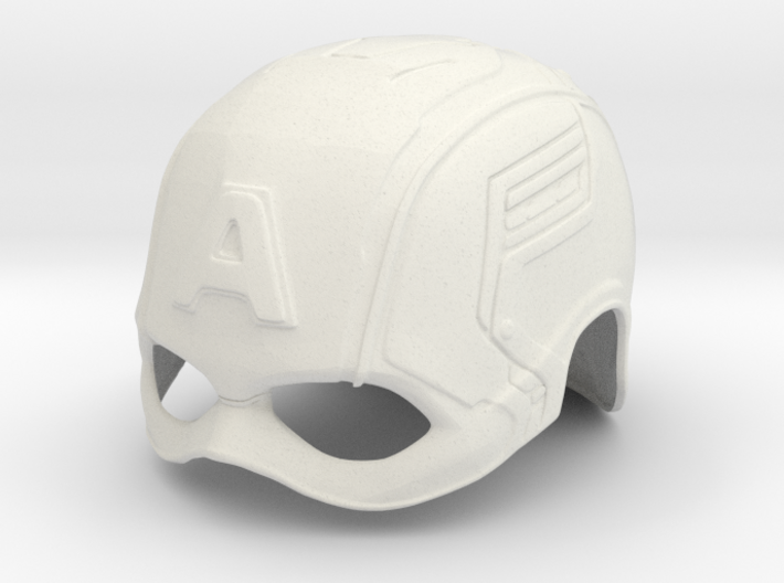 Captain America Winter Soldier Helmet 3d printed