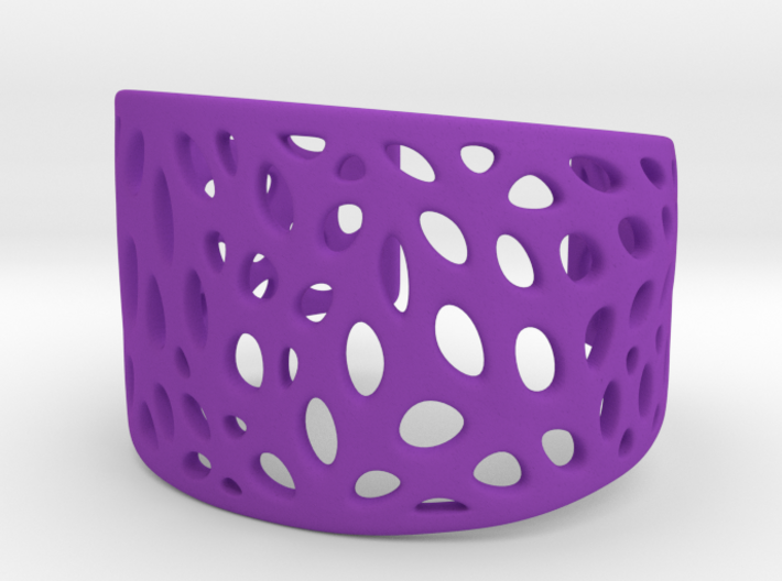 Cells Cuff One Layer (Size M) 3d printed 