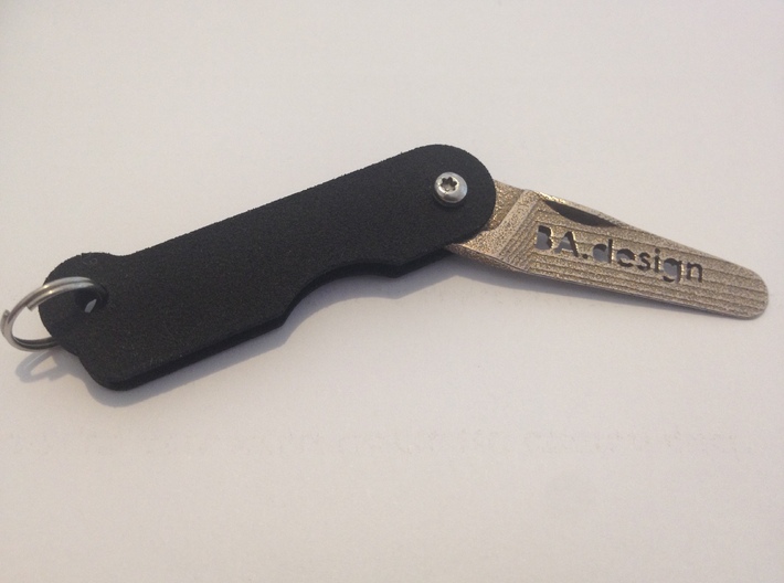 Custom Keychain knife 3d printed 