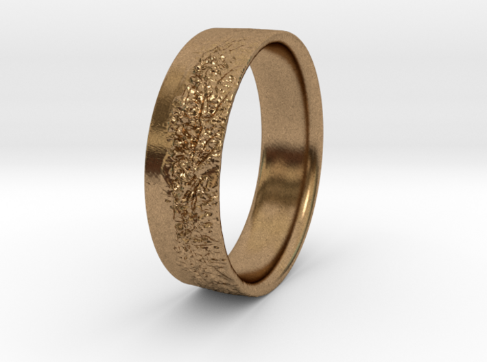 The Alps Ring 3d printed