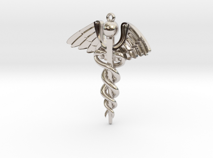 Caduceus 3d printed