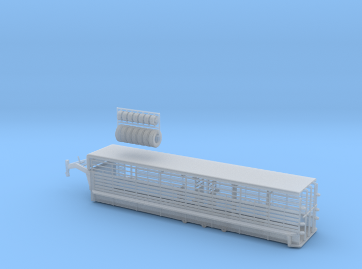 1/64 32' Cattle Trailer Bar Style 3d printed