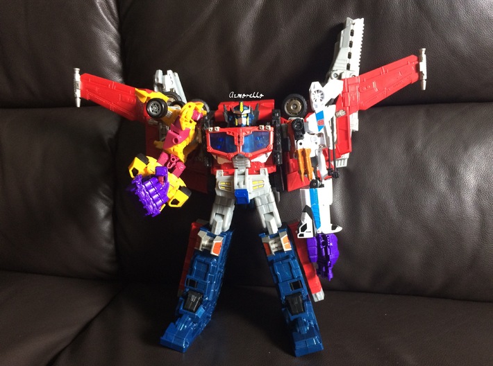 Combiner Wars Limbs to Galaxy Convoy/Cybertron OP 3d printed 