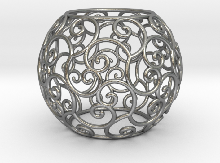 Triskel celtic sphere 2 (2,8+ring) 3d printed