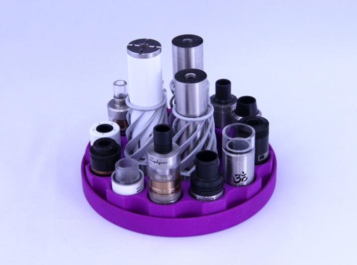 TriCyclone Vape Stand: Outter Ring 3d printed Fully Built and Stocked