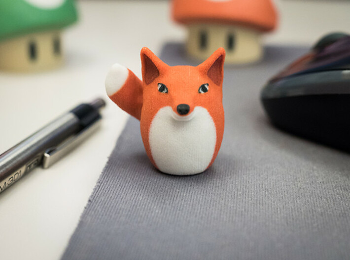 Tiny Foxtato Believes in You! 3d printed