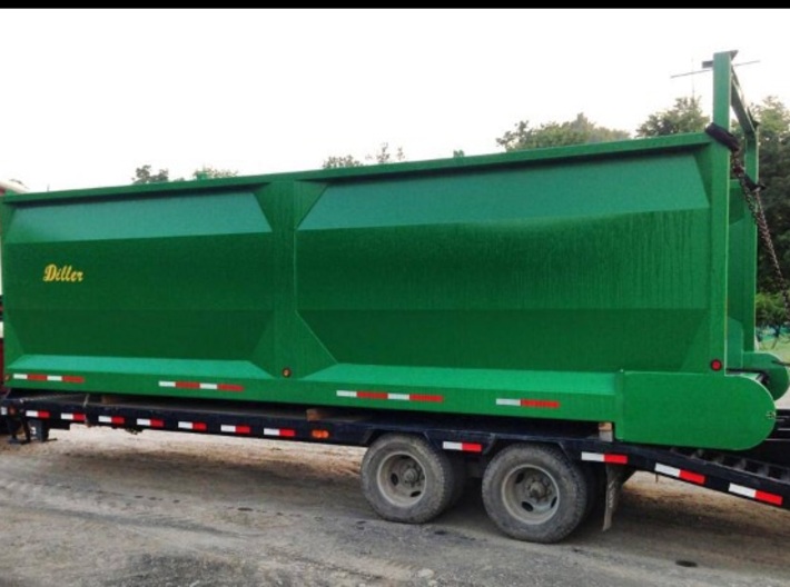 1/64 Diller Silage box 24' 3d printed 