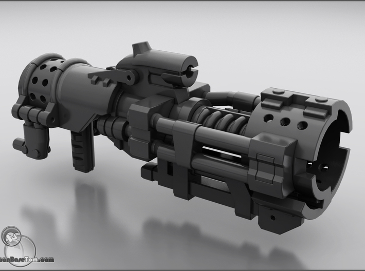 Hot Potato: Grenade launcher/Mortar 3d printed 