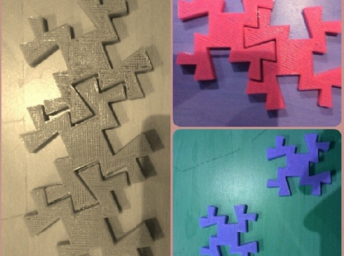 Taino Puzzle Piece 3d printed