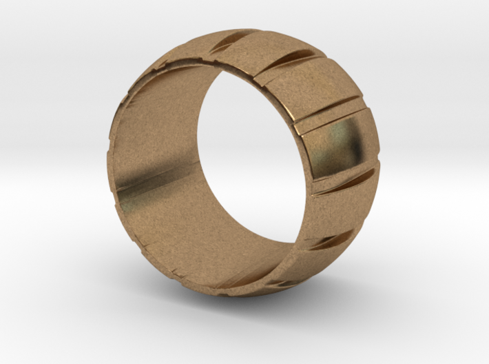 Smoothed Gear Ring - Size 6 3d printed