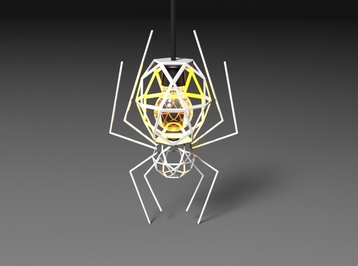 Spider Lamp 3d printed