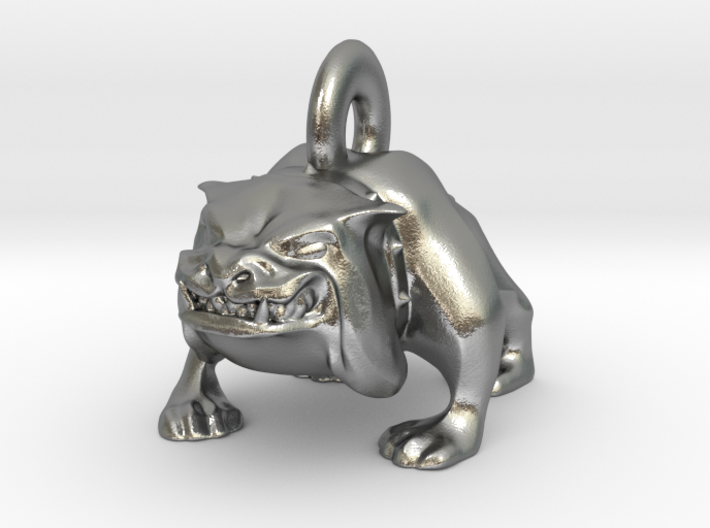 Bulldog Pendant 3d printed