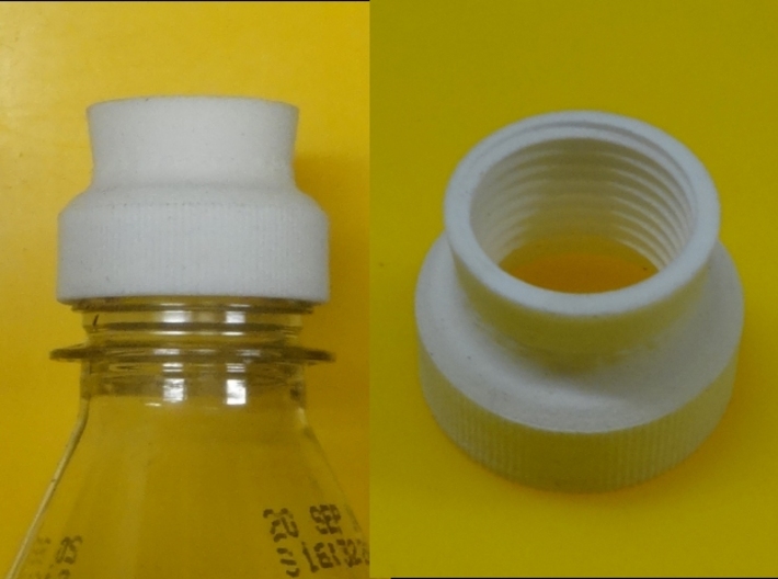 DN15 BSP Thread to PET Bottle Top 3d printed