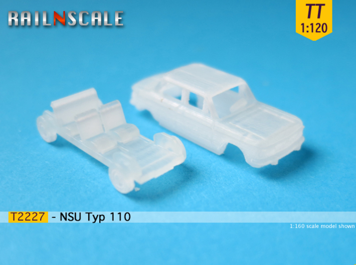NSU Typ 110 (TT 1:120) 3d printed 