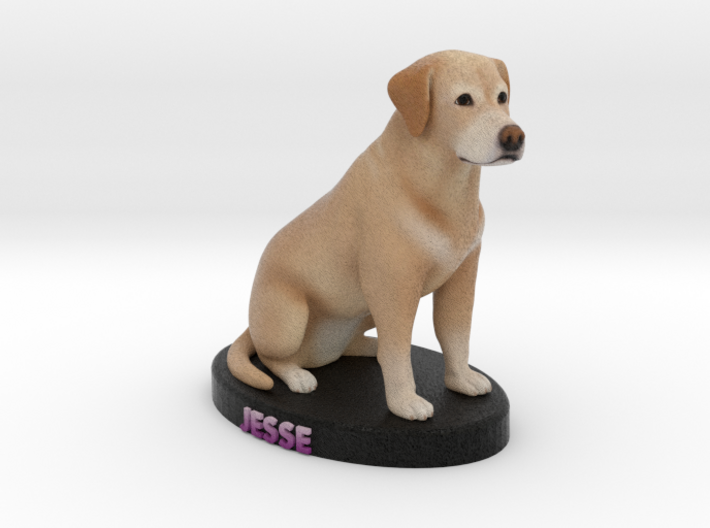 Custom Dog Figurine - Jesse 3d printed