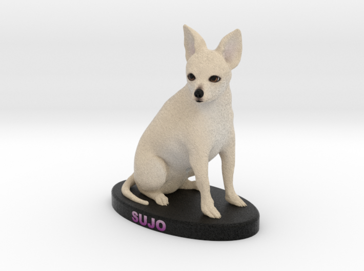 Custom Dog Figurine - Sujo 3d printed
