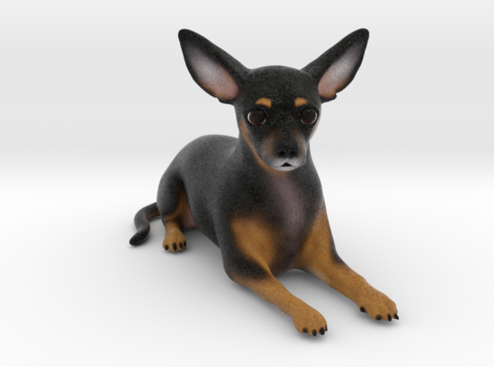 Custom Dog Figurine - Douche 3d printed