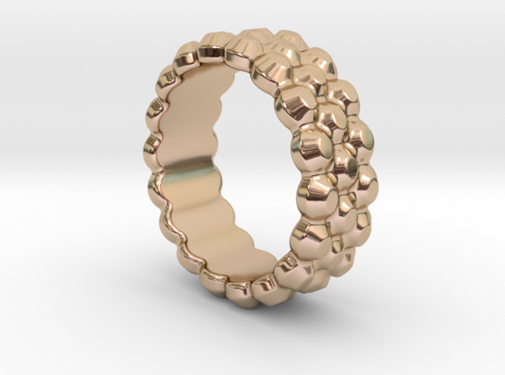 Chocolat Ring 27 - Italian Size 27 3d printed