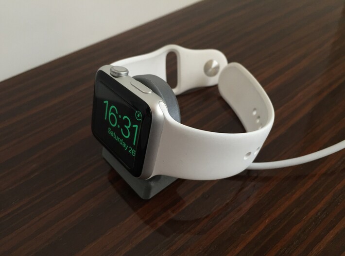 Compact Apple Watch Stand 3d printed 