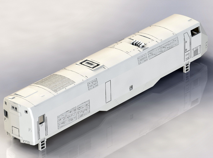 GE P32AC-DM  N Scale Locomotive  3d printed 